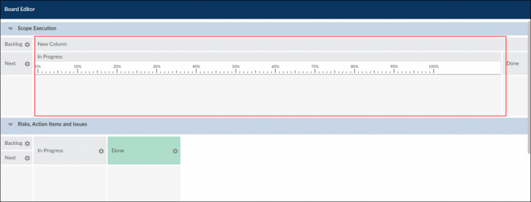 Nested Progress Column Working with Percent Progress Column and Portfolio Lane - Nimble ...