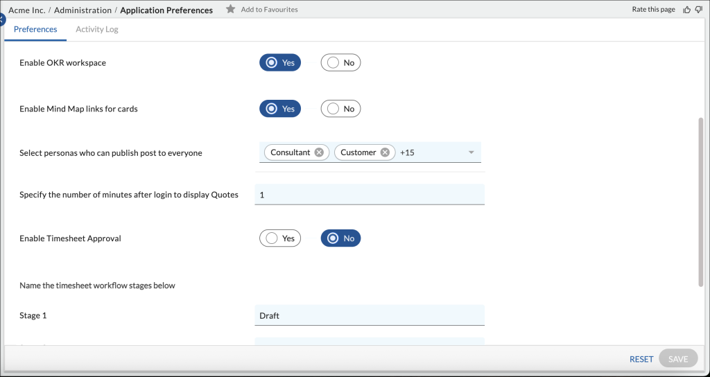 Working with Timesheet in Nimble - Nimble Knowledge Base