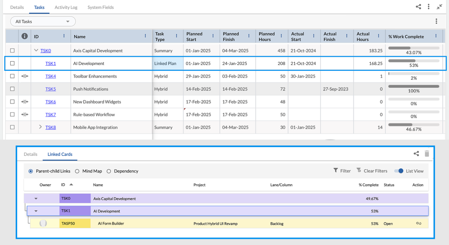 How to Select the Task Type - Nimble Knowledge Base