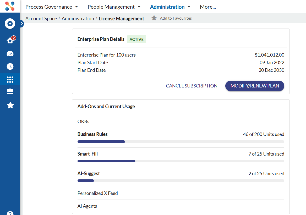 License Management - Nimble Knowledge Base