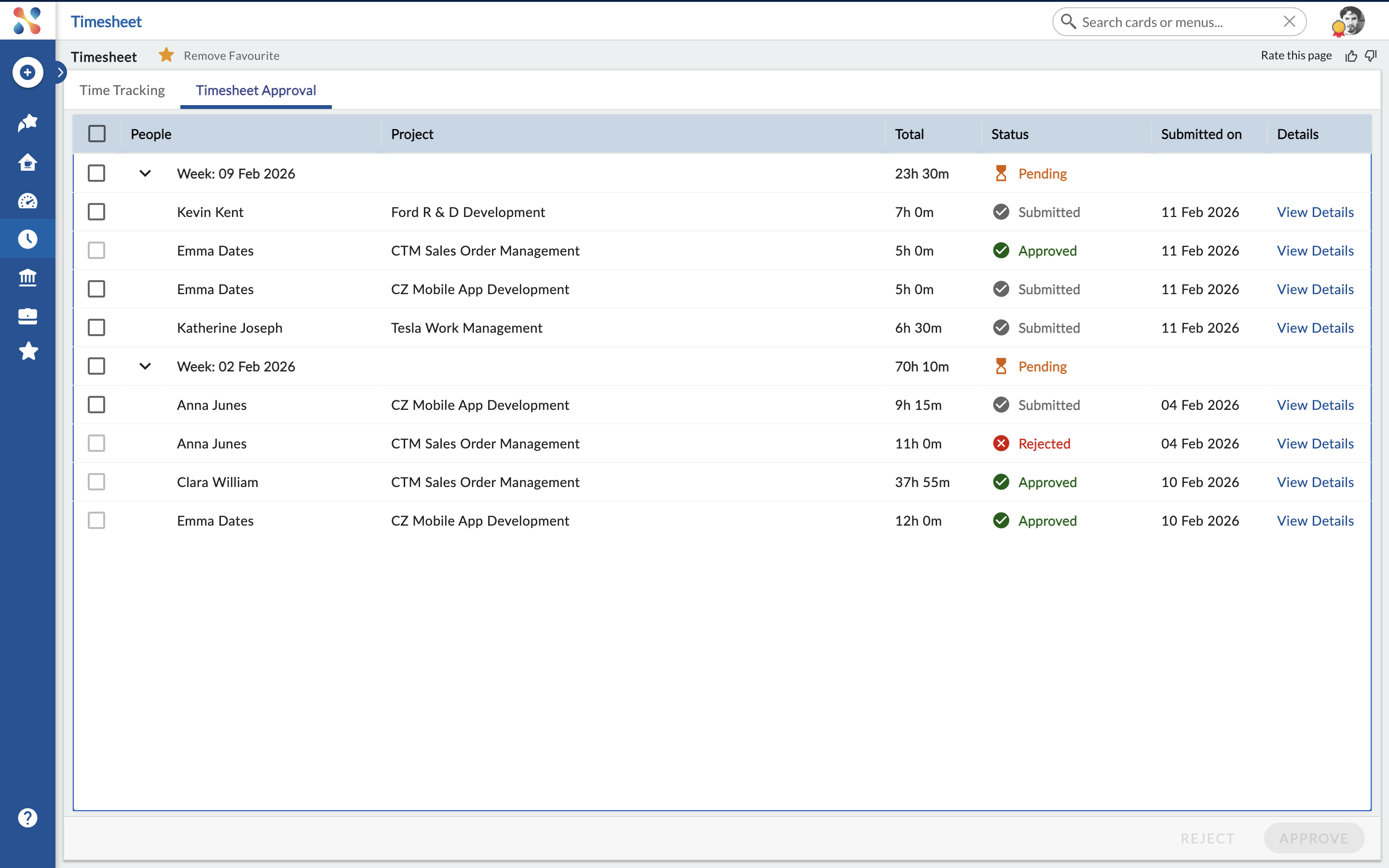 Working with Timesheet in Nimble - Nimble Knowledge Base