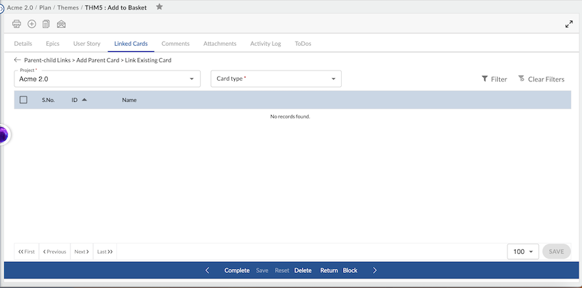 Link Existing Parent