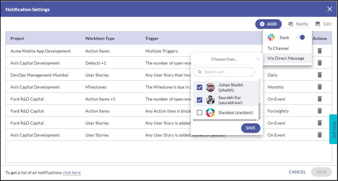 How to Set Up Notifications - Nimble Knowledge Base