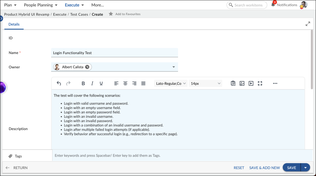 How to Add and Manage Test Cases - Nimble Knowledge Base