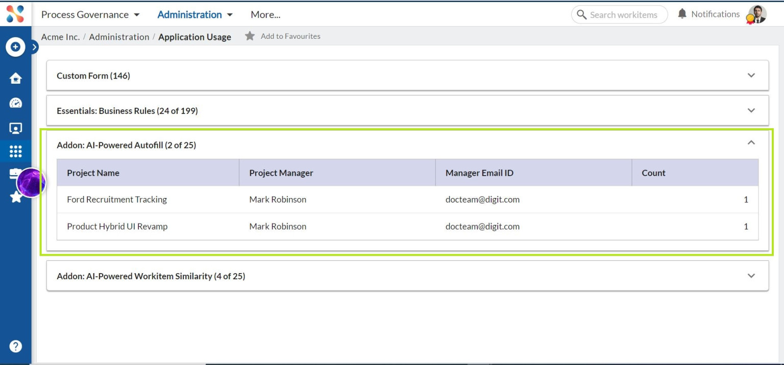 Getting to know the Application Usage Page - Nimble Knowledge Base