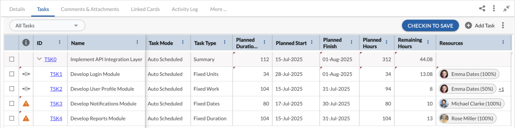 Task Auto-Rescheduling