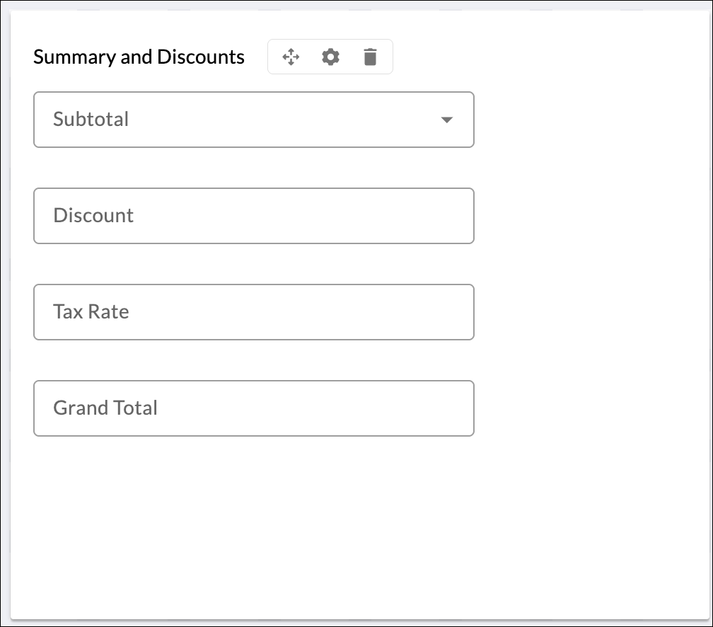Purchase Order Discounts