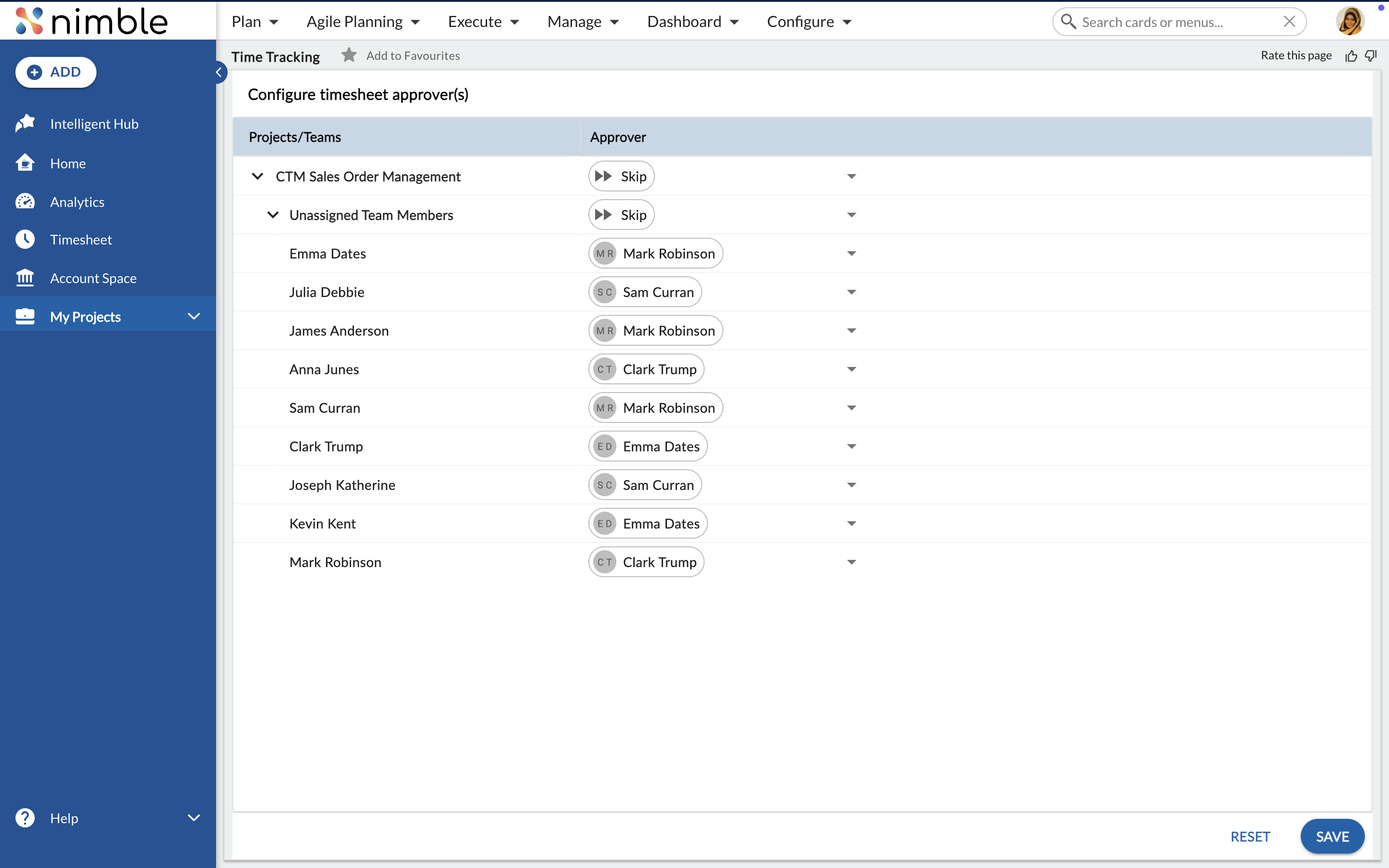 Learn to Configure Timesheet Approvers in your Project - Nimble ...