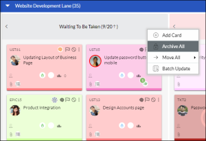 Working with Cards on Kanban Board - SwiftKanban Knowledge Base