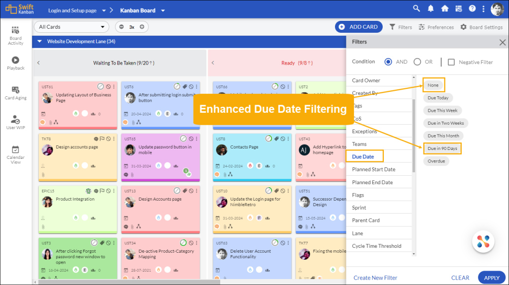 What's New in 11.6 - SwiftKanban Knowledge Base