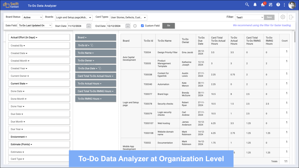 What's New in 11.24 - SwiftKanban Knowledge Base