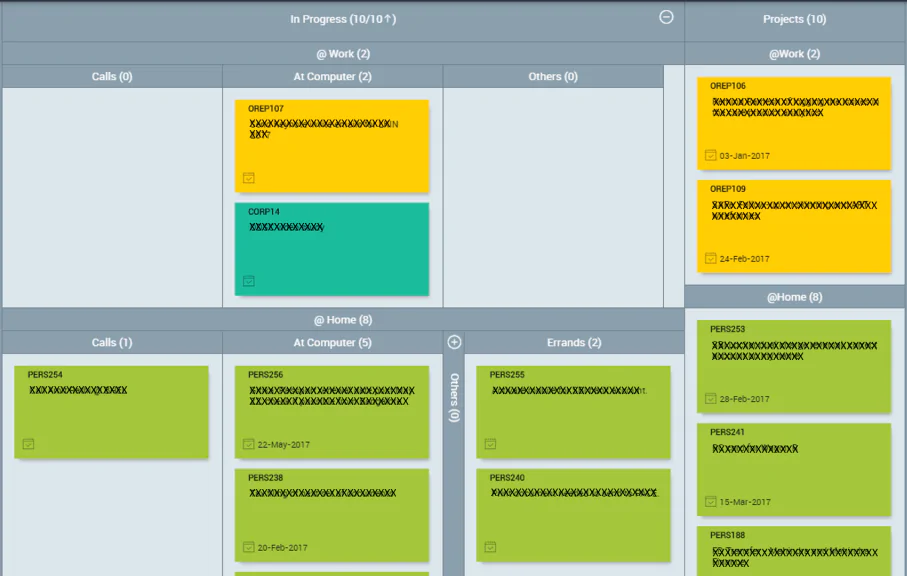 Personal Kanban Board