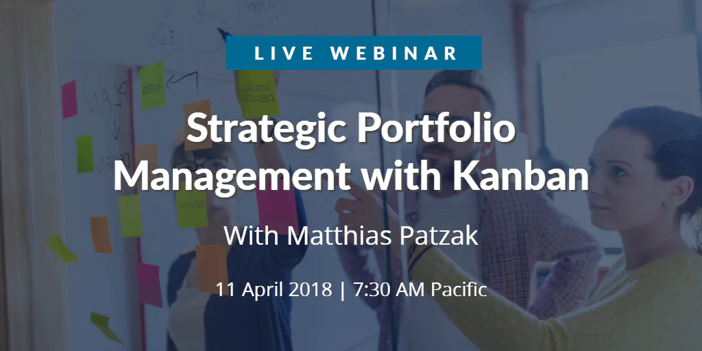 Strategic Portfolio Management With Kanban