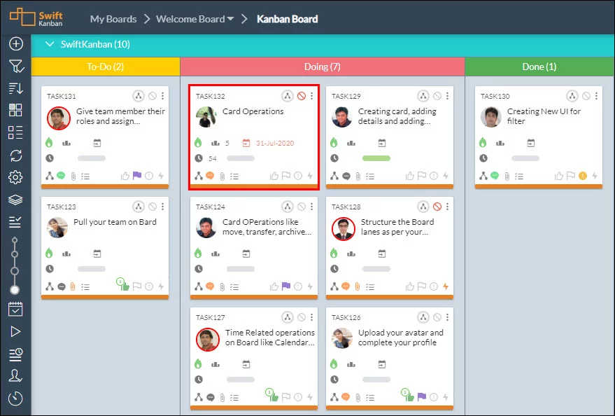 Kanban-Board