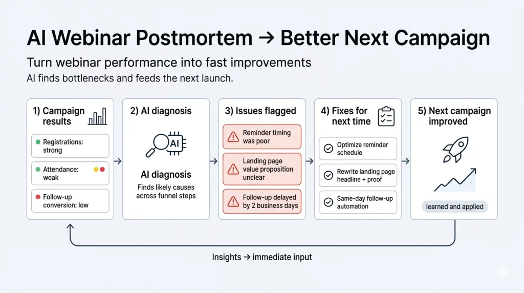 Image Showing How Ai Helps With Campaign Postmortem Too