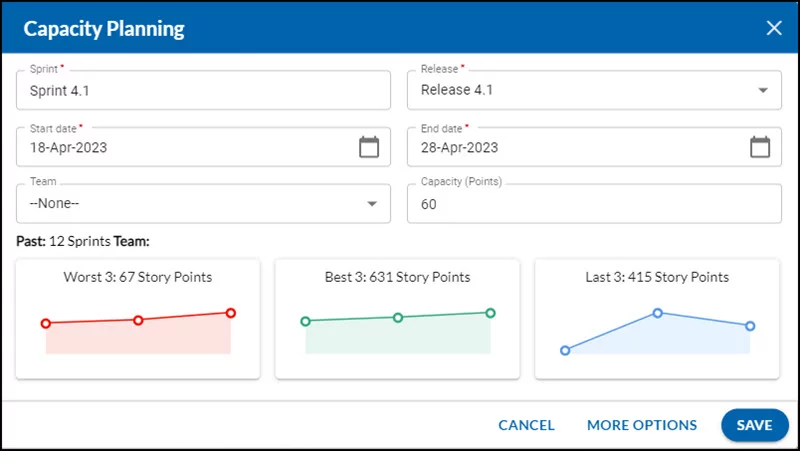 how to create sprint in Nimble
