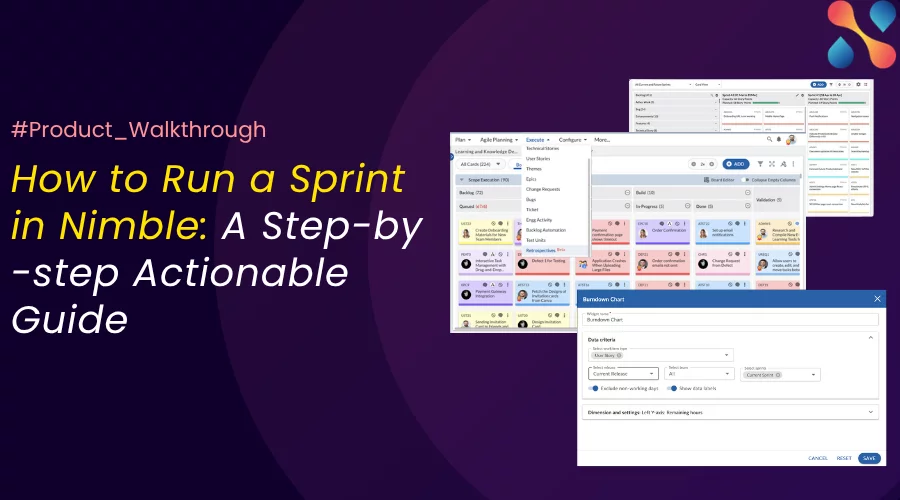 Featured image - how to run a sprint in Nimble